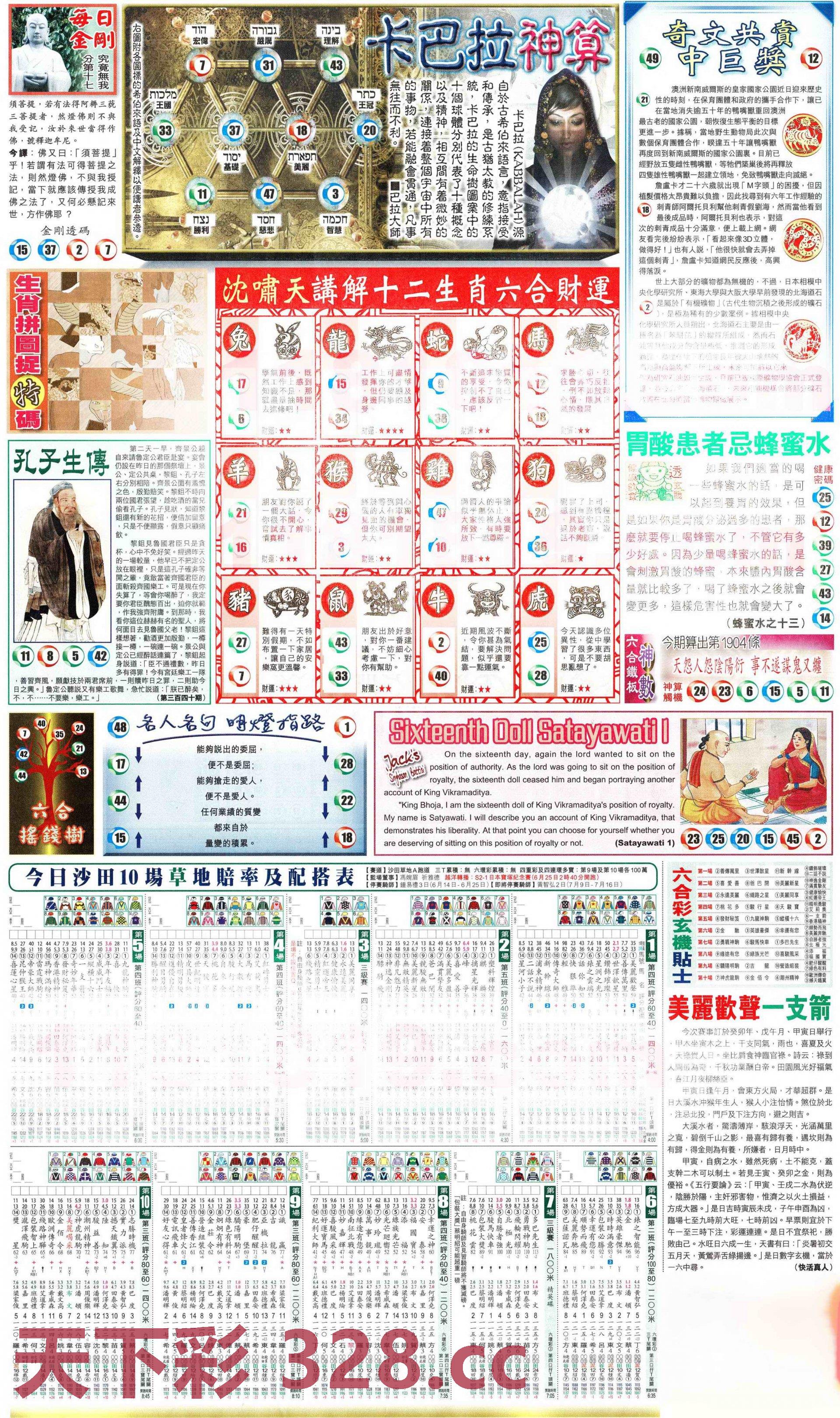 新报玄机(港版)D